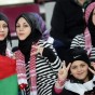 مشجعات في احدى مباريات النشامى