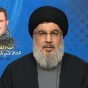 أمين عام حزب الله اللبناني حسن نصر الله خلال خطاب له الأحد