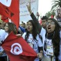مظاهرات في العاصمة التونسية