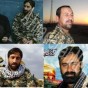 أربعة من الضباط الايرانيين الذين قتلو وهم : العميد عزت الله سليماني قائد كتيبة المغاوير ، وأسد الله سليماني ، والنقيب سجاد حسيني، والقيادي حميد الفاطمي