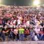 جانب من الحضور الجماهيري لحفلة نجوى كرم في جرش