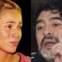 مارادونا وصديقته السابقة