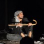 قاسم الإسطنبولي أثناء عرض مسرحية "قوم يابا"