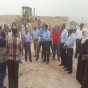 جانب من جولة لوسائل الاعلام على محطة المهندسين الزراعيين في الكرامة