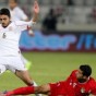 من مبارة المنتخب الاردني مع لبنان - ارشيفية