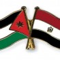 علم الأردن ومصر