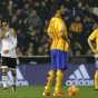فرحة مينا بهدفه في شباك برشلونة
