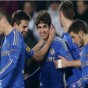 فرحة لاعبي تشلسي بهدف الفوز