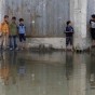 غزة تشهد تسرباً هائلاً لمياه الصرف الصحية - أرشيفية