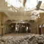 اثار دمار في مسجد - ارشيفية