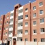 أحد أبنية مشروع سكن كريم لعيش كريم في منطقة التطوير الحضري
