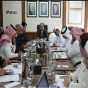 جانب من لقاء وزير التخطيط بعدد من السفراء في المملكة