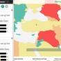 صورة ضوئية من الموقع توضح ترتيب الاردن على مؤشر السلام