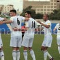 فرحة لاعبي المنتخب الاردني  -  المدينة نيوز