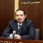 رئيس الوزراء اللبناني الأسبق وزعيم تيار المستقبل سعد الحريري خلال المؤتمر الصحفي