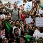 مشاركون في احتجاجات الجزائر