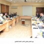 اثناء لقاء وزير العدل بنائب قطر
