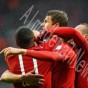 فرحة لاعبي بايرن ميونيخ بالفوز