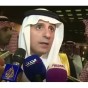 وزير الخارجية السعودي عادل الجبير خلال تصريحه الثلاثاء