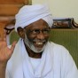 الأمين العام لحزب المؤتمر الشعبي في السودان حسن الترابي - ارشيف