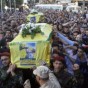 تشييع في بيروت لقتيلين من حزب الله قضيا في سوريا في مايو الماضي