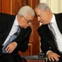 الرئيس الفلسطيني محمود عباس ورئيس الحكومة الاسرائيلية نتنياهو - ارشيف