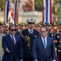 الرئيس الفرنسي فرانسوا هولاند ونظيره المصري عبد الفتاح السيسي
