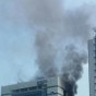 حريق في مبنى سامسونج