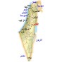 خريطة فلسطين - أرشيفية