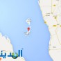 خريطة توضح موقع جزيرة حنيش الكبرى اليمنية