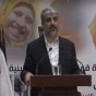 رئيس المكتب السياسي لحركة حماس خالد مشعل خلال مؤتمر صحفي الإثنين