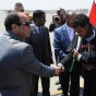 السيسي في استقبال الاثيوبيين المحررين