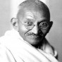الزعيم الهندي الراحل المهاتما غاندي