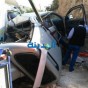 صورة من الحادثة التي وقعت على مثلث الجبارات في جرش