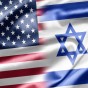 علم إسرائيل وامريكيا