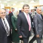 وزير العمل  نضال القطامين رئيس الجامعة محمود الوادي