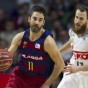 لقطة من لقاء برشلونة وريال مدريد
