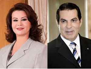 القضاء التونسي يقرّر محاكمة بن علي وزوجته غيابياً بتهم حيازة أسلحة ومخدرات