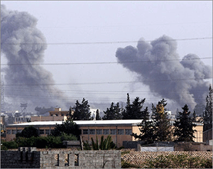 قصف لطرابلس والثوار يتقدمون غربا 