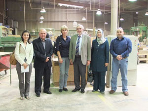 وفد من الجامعة الألمانية الأردنية يزور مجموعة شركات معاني