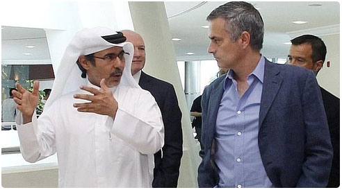 مورينيو يزور أكاديمية أسباير في الدوحة