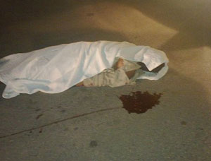 وفاة خمسينية دهسا امام منزلها بالشوبك  