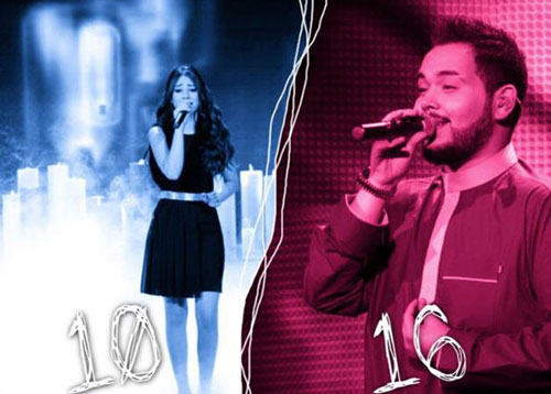 يسرا سعوف وفارس المدني خارج برنامج "أراب أيدول" (فيديو) يسرا سعوف وفارس المدني خارج برنامج "أراب أيدول" (فيديو)