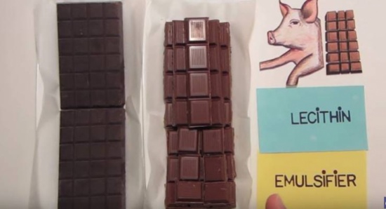 فيديو| كيف تعرف اذا كان في الشوكولاتة دهن خنزير؟