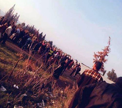 غواصون يبحثون عن جثة في بركة بدير علا غواصون يبحثون عن جثة في بركة بدير علا