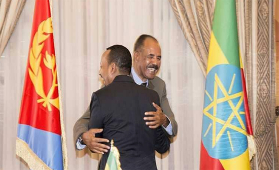 فيديو : رئيس إريتريا يصل إثيوبيا.. وبدء حقبة جديدة من السلام