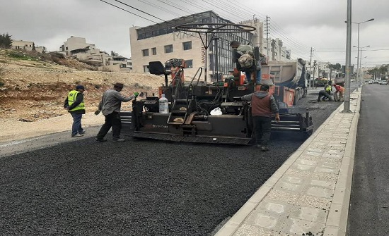 الأمانة : إعادة تأهيل شارع خير الدين المعاني شارف على الإنتهاء الأمانة : إعادة تأهيل شارع خير الدين المعاني شارف على الإنتهاء