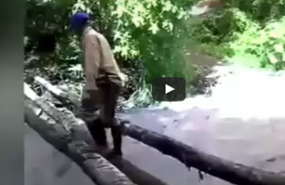 شاهد.. أخطر كوبري في العالم