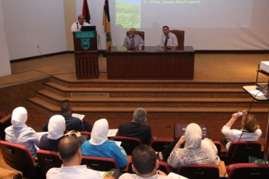 ورشة عمل حول مشروع تطوير برنامج فرعي في التغيرات المناخية في "الأردنية"