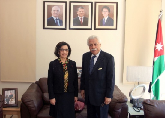 أمين عمان والسفيرة اللبنانية يبحثان التعاون تعزيز أو جه التعاون